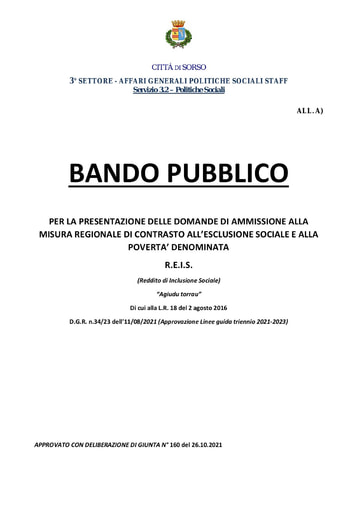 1  BANDO PUBBLICO REIS 2021 signed